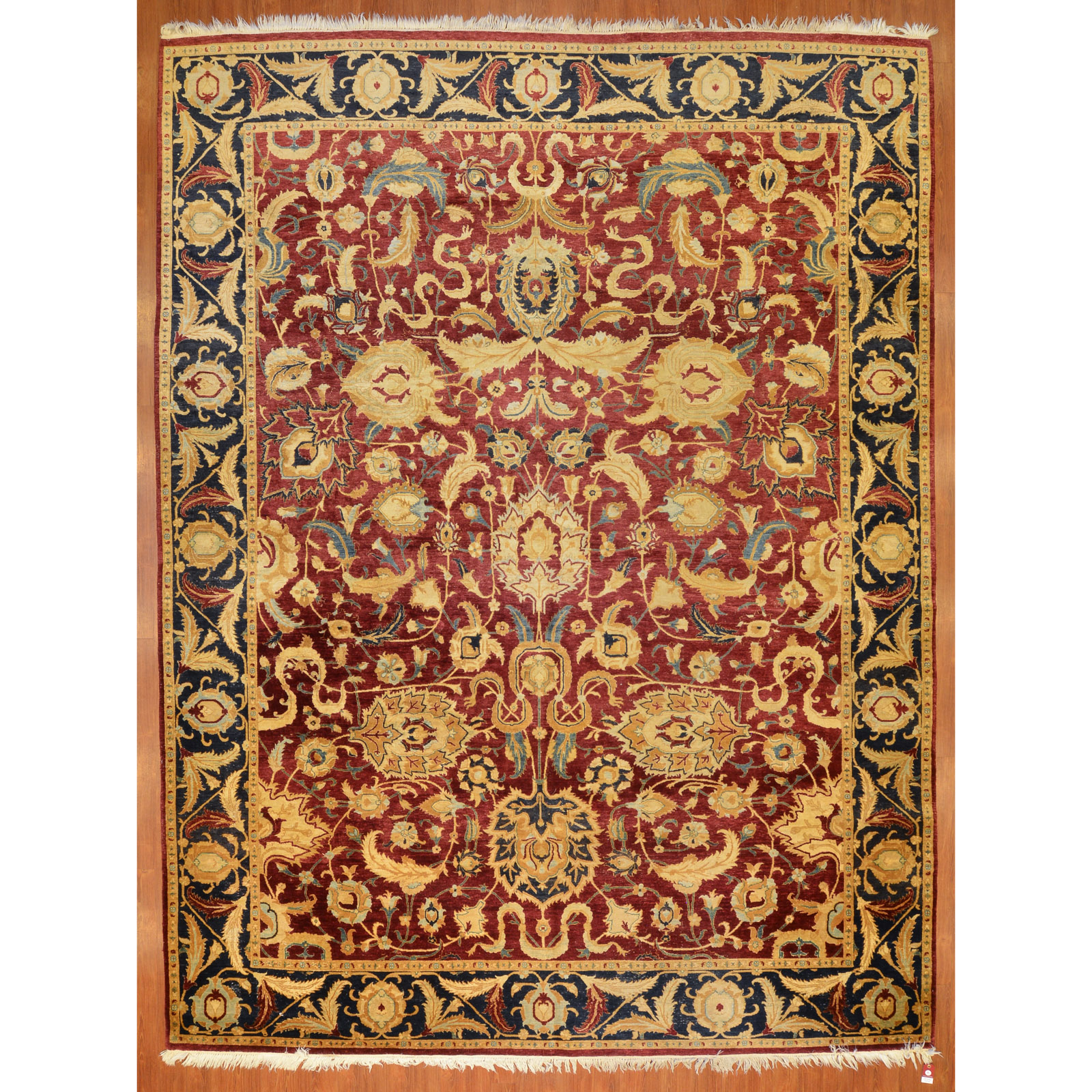 Appraisal: PAK AGRA CARPET PAKISTAN X Fourth quarter- th century hand-knotted