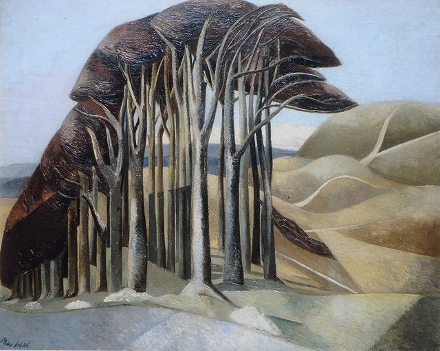 Appraisal: AFTER PAUL NASH'Wood on the Downs' limited coloured print number