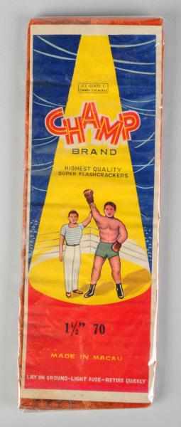 Appraisal: Champ -Pack - Firecrackers Class Condition Excellent Size - x