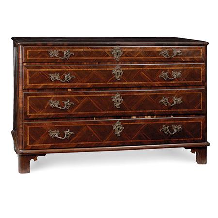 Appraisal: Continental Neoclassical Mahogany and Tulipwood Commode Estimate -