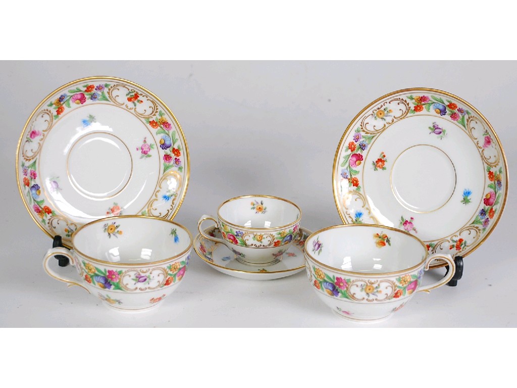 Appraisal: THIRTY SIX PIECE SCHUMANN BAVARIAN CHINA PART TEA AND COFFEE