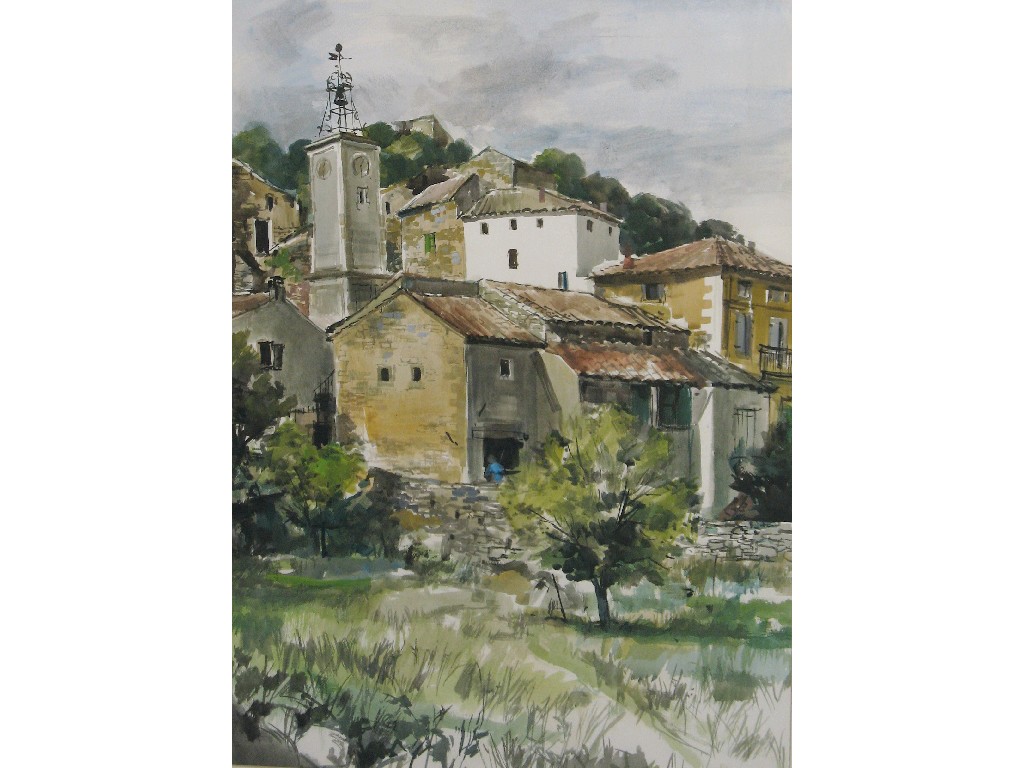 Appraisal: CHARLES BONE Agaliers Provence signed and the reverse inscribed on