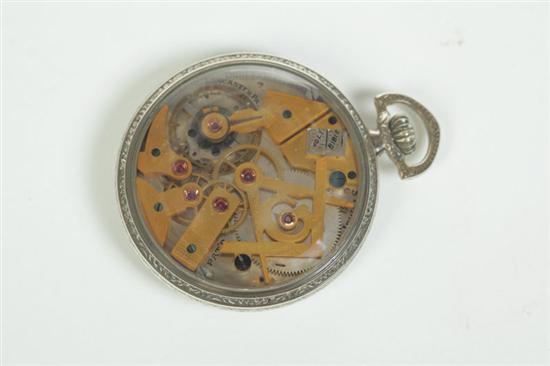 Appraisal: DUDLEY MASONIC POCKET WATCH American th century An open-face pocket