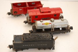 Appraisal: LIONEL TRAIN CARRIAGES X