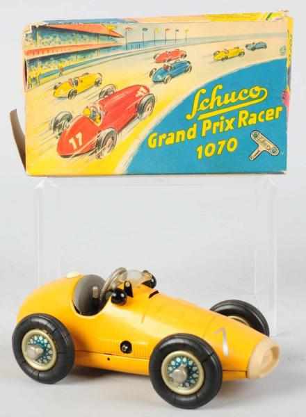 Appraisal: Tin Schuco No Grand Prix Race Car Toy German Wind-up