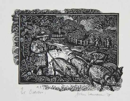 Appraisal: Morgan Gwenda The Wood-Engravings with an Introduction by John Randle