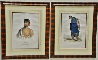 Appraisal: After Charles Birdking - Set of four hand colored lithographs