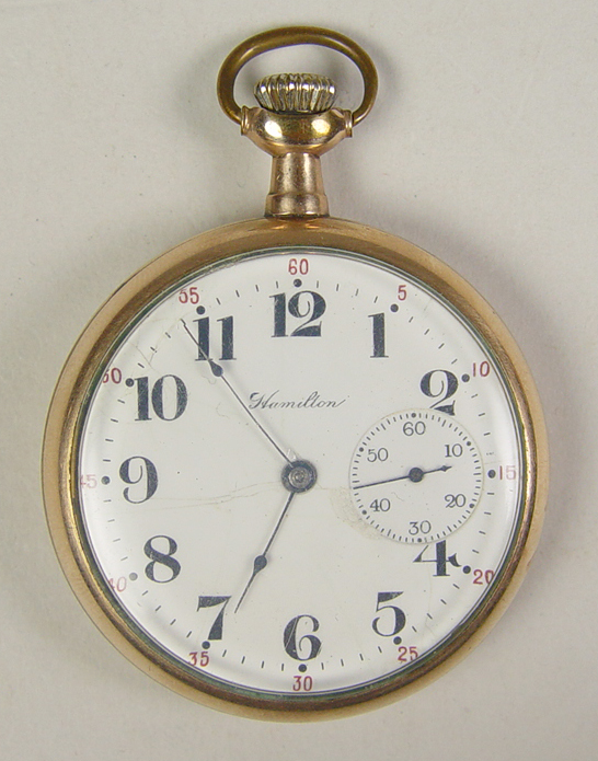 Appraisal: Hamilton Pocket Watch Hamilton Watch Co Lancaster PA jewel SN