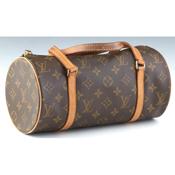 Appraisal: Louis Vuitton Papillon Shoulder Bag in brown monogram leather coated