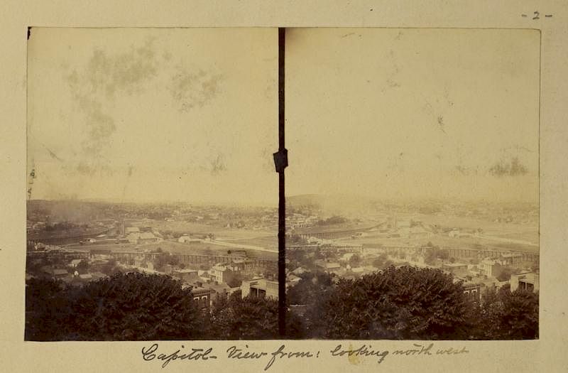 Appraisal: Giers Nashville Archive - Album of Stereoview Images An archive