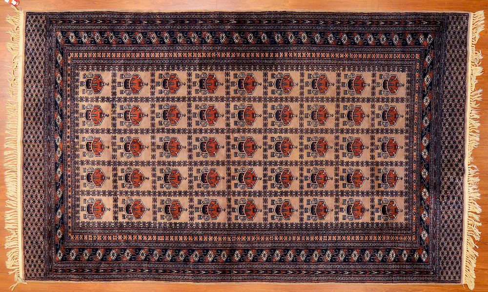 Appraisal: Pakistani Bohkara Rug x fourth quarter- th century hand knotted