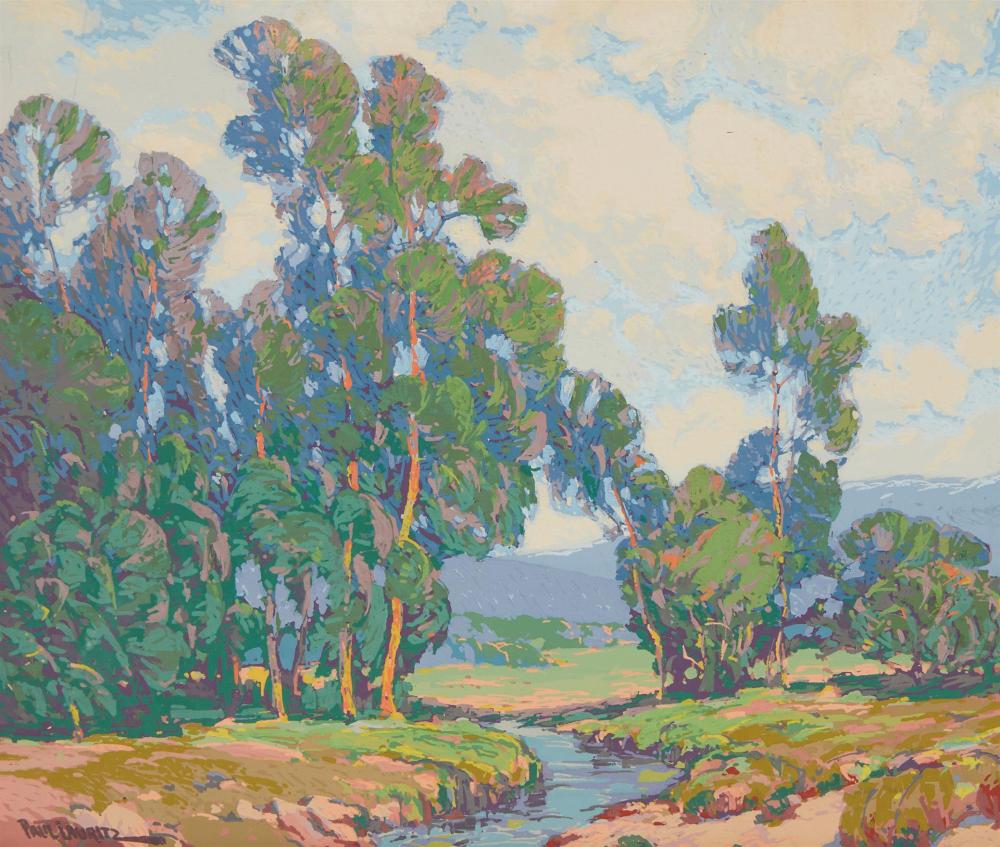 Appraisal: After Paul Lauritz - A Song of Spring California Eucalyptus