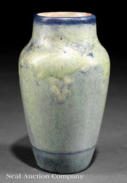 Appraisal: A Newcomb College Art Pottery Semi-Matte Glaze Vase decorated by