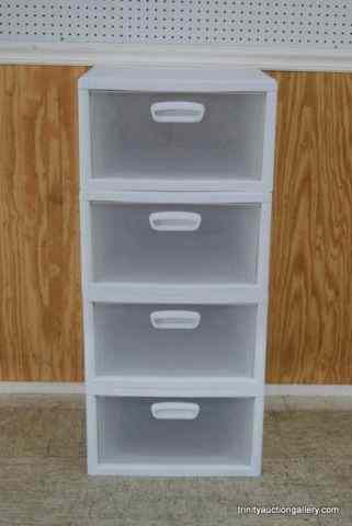 Appraisal: Sterilite Large Drawer Stacking Storage UnitsFrom the estate are Sterilite