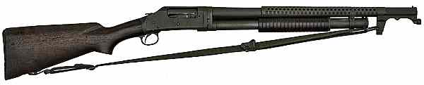 Appraisal: Korean War Winchester Model Trench Gun ga cyl bore barrel