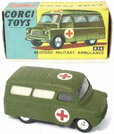 Appraisal: Corgi Toys Bedford Military Ambulance in original box in good