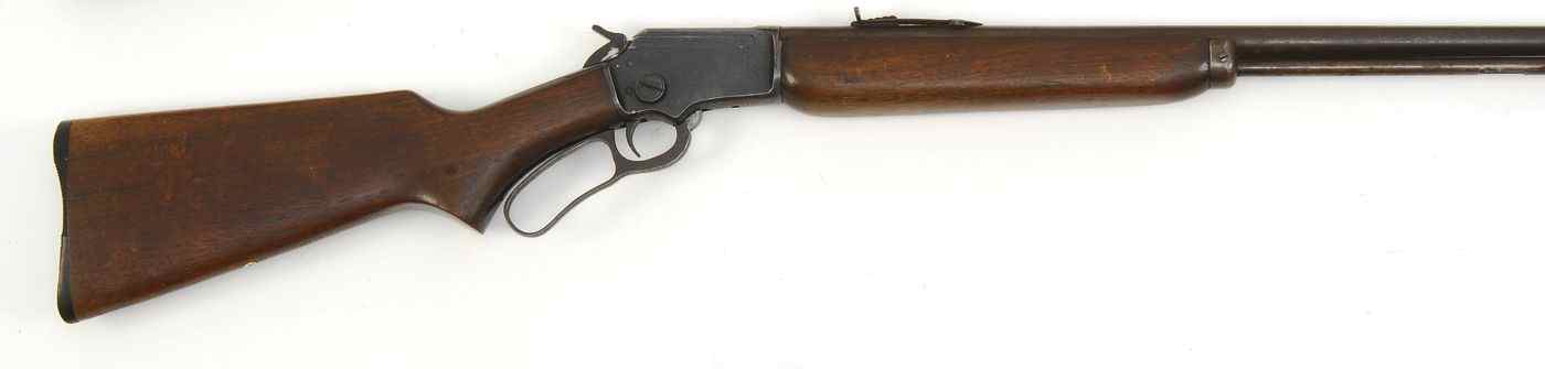 Appraisal: MARLIN MODEL A LEVER ACTION RIFLE cal Serial Blued finish