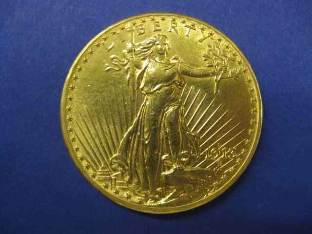 Appraisal: -D U S St Gaudens Gold coin choice A U