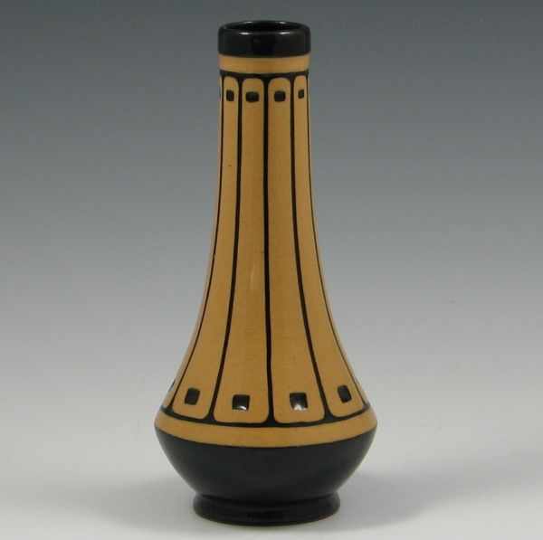 Appraisal: Weller Scandia Vase unmarked light surface scratch near the base