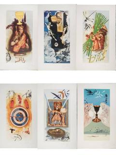 Appraisal: Salvador Dali Lithograph Includes Wheel of Fortune King of Cups