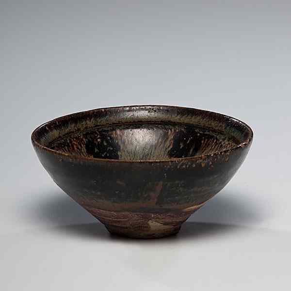 Appraisal: Jizhou Paper-Cut Resist-Decorated Bowl Chinese possibly Song Dynasty - A