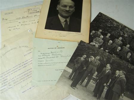 Appraisal: World War I -- Conscientious Objection Glasgow Small archive of