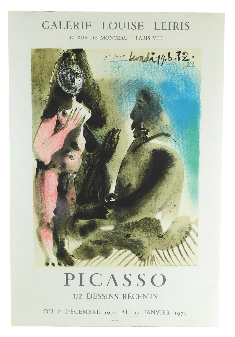 Appraisal: Pablo Picasso after Spain - Galerie Louise Leiris Dessins Recents