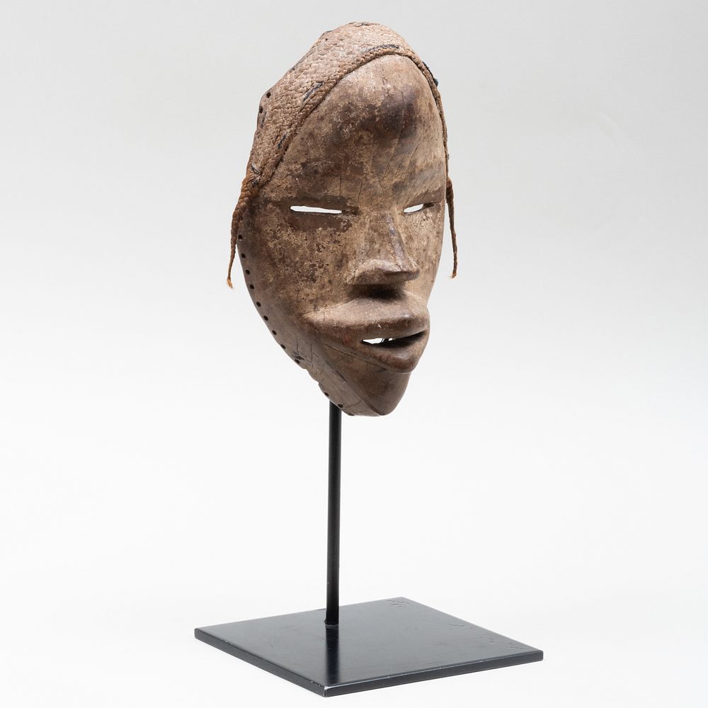 Appraisal: Dan Carved and Painted Mask Ivory Coast x x in