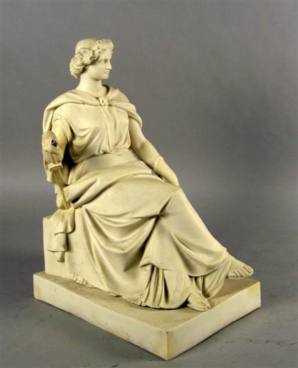 Appraisal: Copeland parian figure late th century After Joseph Durham modeled