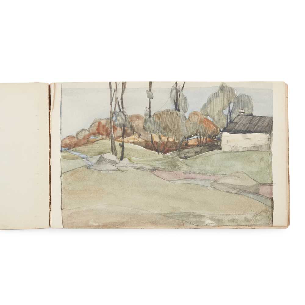 Appraisal: JESSIE MARION KING SCOTTISH - SKETCH BOOK CIRCA her own