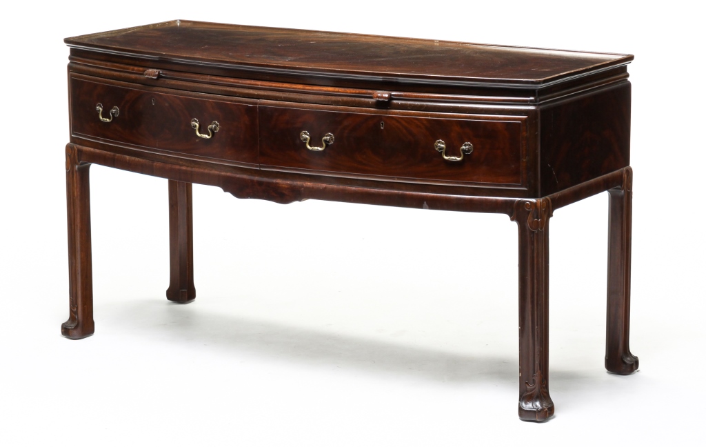 Appraisal: SCOTTISH WHYTOCK REID SERVER Early th century mahogany and mahogany