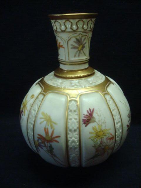 Appraisal: Royal Worcester Porcelain Vase From an Armonk home