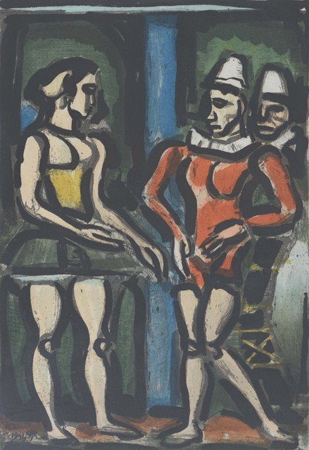 Appraisal: GEORGES ROUAULT - 'Frontispiece - Parade' from Cirque de L'Etoile