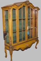 Appraisal: A Berlin China Cabinet circa late 's Four doors with