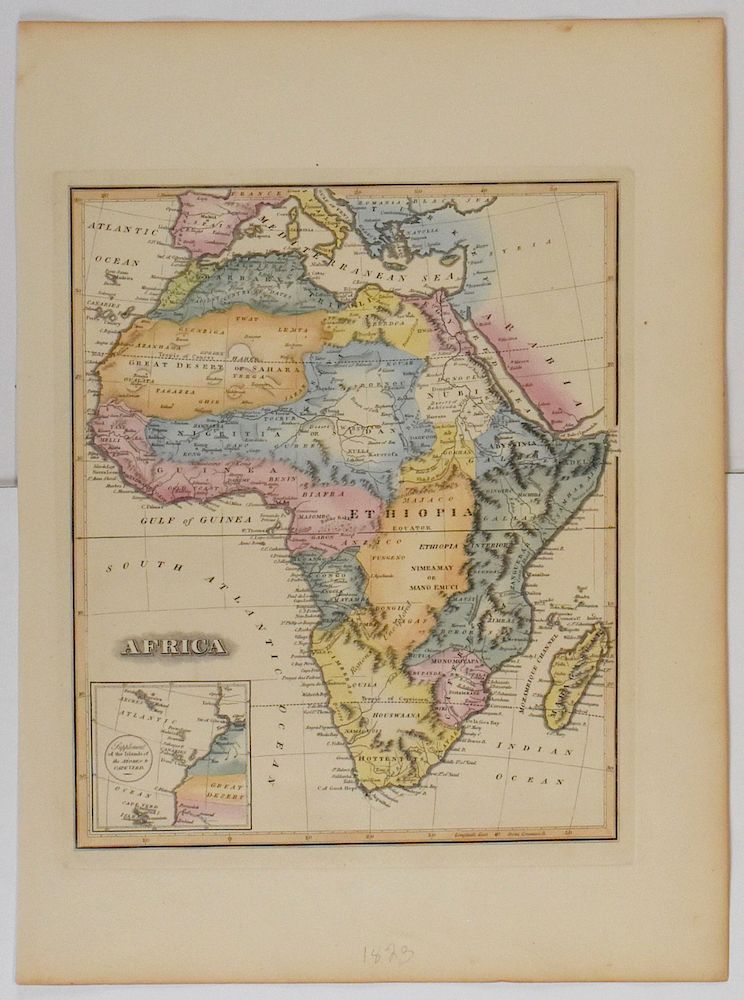 Appraisal: Grp Regional Maps of Africa Group of twelve th and