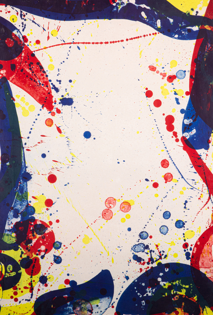 Appraisal: PRINT SAM FRANCIS Sam Francis American - Sulfur Water lithograph