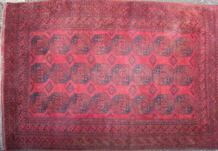 Appraisal: An Ersari main carpet late th early th century the