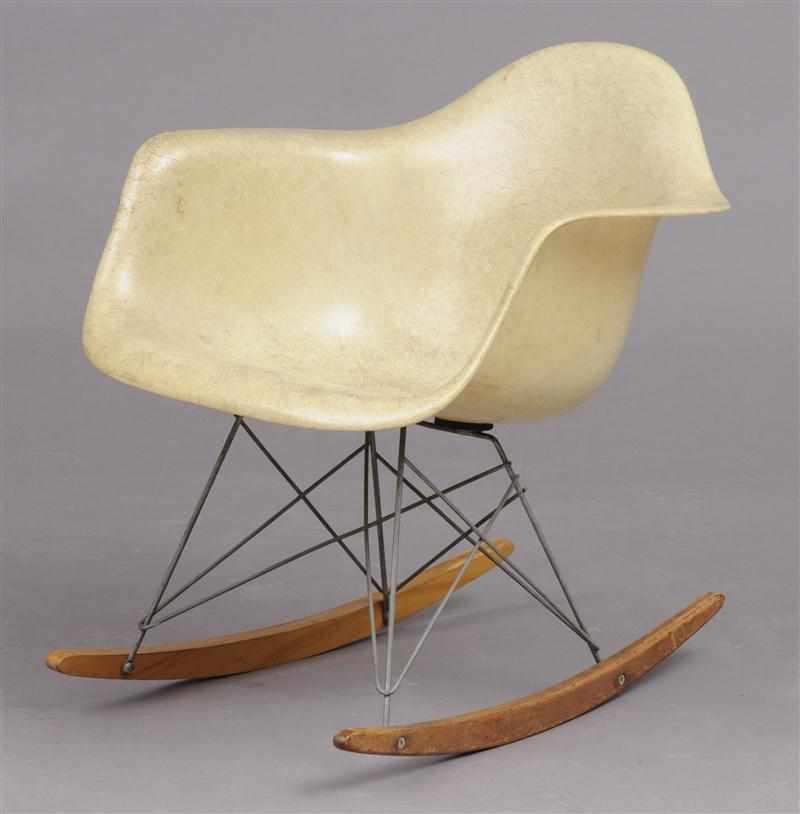 Appraisal: CHARLES AND RAY EAMES FOR HERMAN MILLER MOLDED FIBERGLASS AND