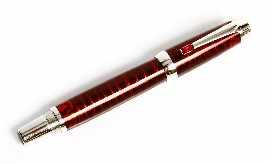 Appraisal: Mont Blanc 'Boheme Paso Doble' Rollerball Pen with red lacquer