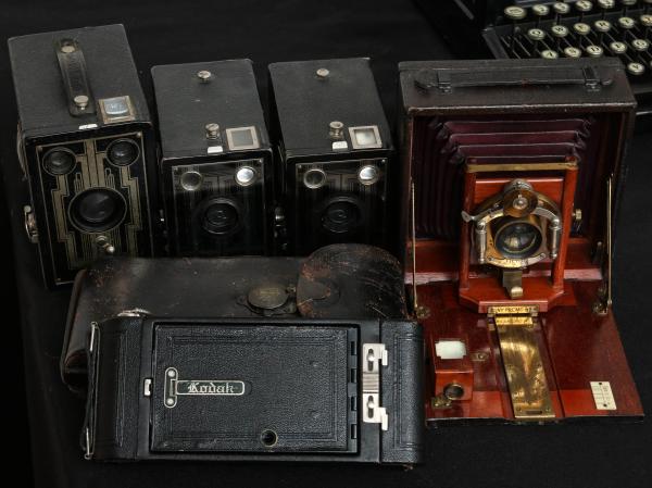 Appraisal: PONY PREMO AND OTHER ANTIQUE CAMERASThe Eastman Kodak Pony Premo