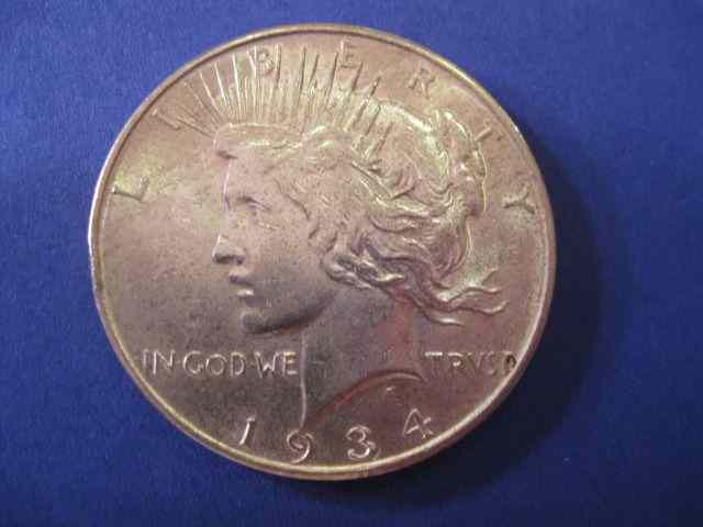 Appraisal: -D U S Peace Silver Dollar uncirculated