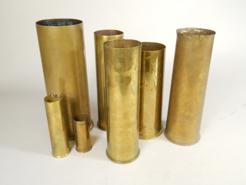 Appraisal: Trench Art A collection of seven late thC early thC