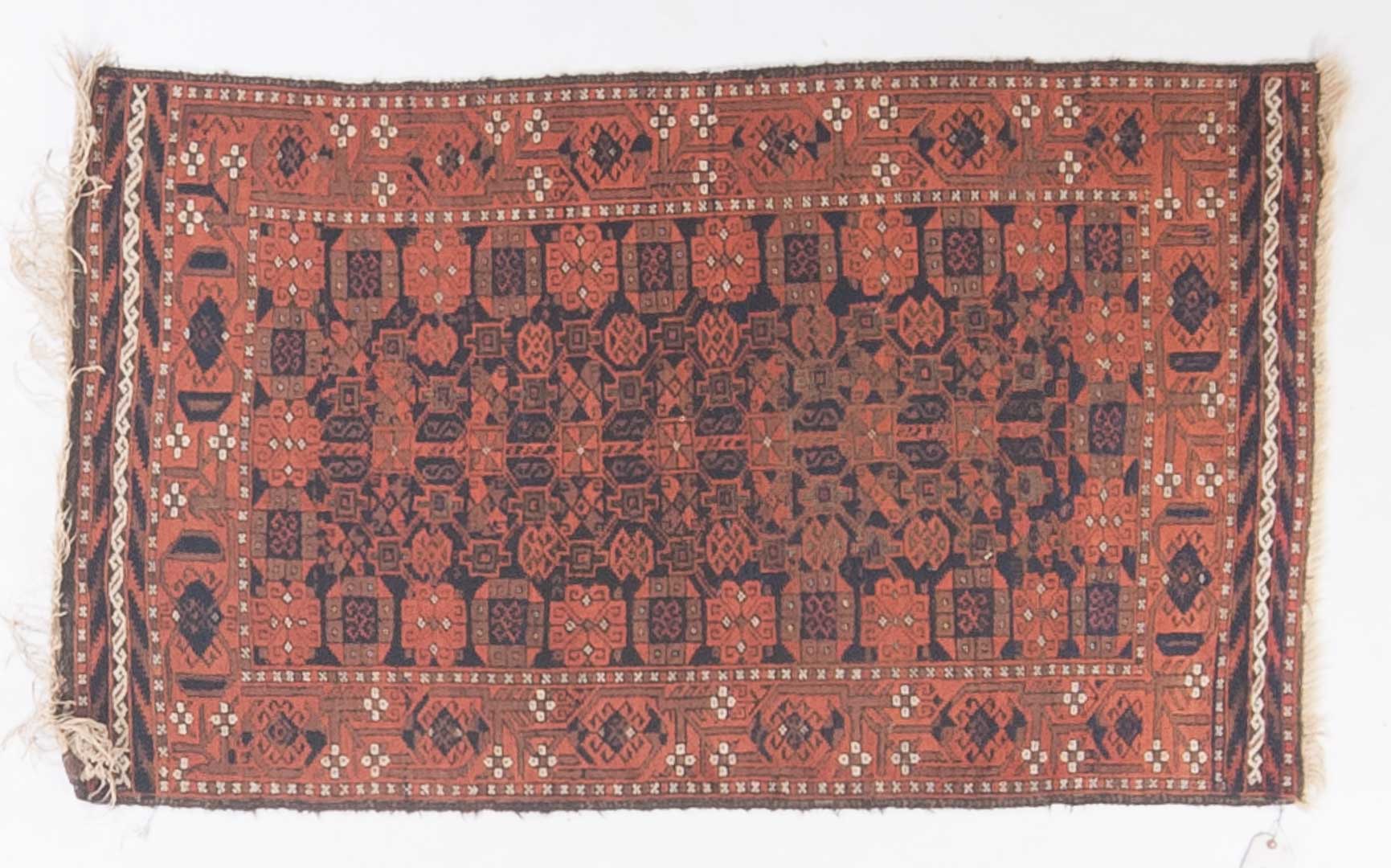 Appraisal: Persian Belouch rug approx x Persia circa Condition Some wear