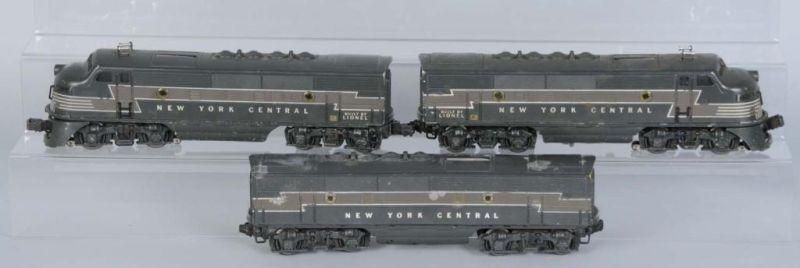 Appraisal: Lot of Lionel No New York Central F Cars Description