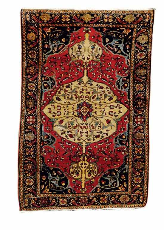 Appraisal: Antique Persian Ferahan carpet circa ' '' x ' ''