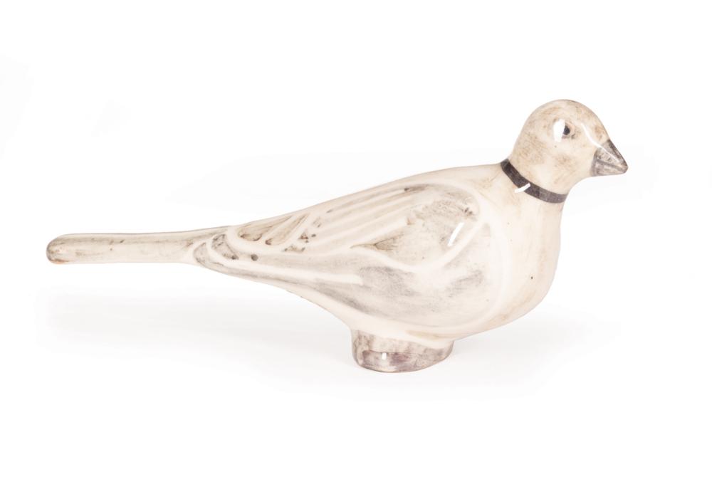 Appraisal: Shearwater Art Pottery Figure of a Dove stamped mark h