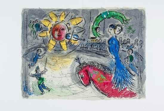 Appraisal: Marc Chagall - after Derriere le Miroir issues the four