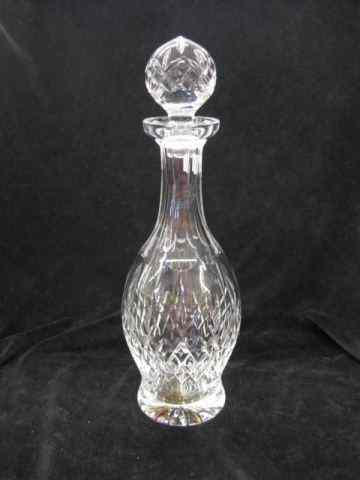 Appraisal: Waterford ''Lismore'' Cut Crystal Decanter '' signed excellent