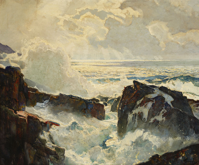 Appraisal: Frederick Judd Waugh - Frederick Judd Waugh - Provincetown MA