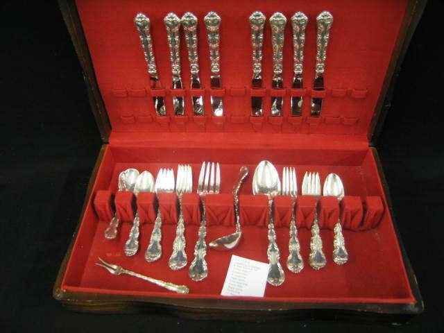 Appraisal: pc Gorham Strasbourg Sterling Sivler Flatware service for with servers